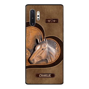 Personalized Horse Lover Phone Case Printed 22MAR-HC21