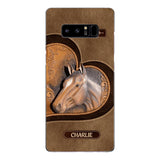 Personalized Horse Lover Phone Case Printed 22MAR-HC21