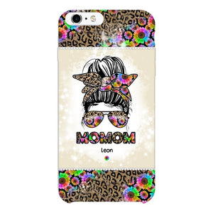 PERSONALIZED GRANDMA KID NAME PHONECASE 3N