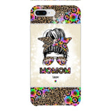 PERSONALIZED GRANDMA KID NAME PHONECASE 3N