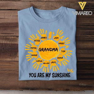 Personalized Grandma Kid Tshirt Printed 22MAR-MQ23