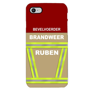 Personalized Netherlands Firefighter Phone Case Printed 22MAR-DT24