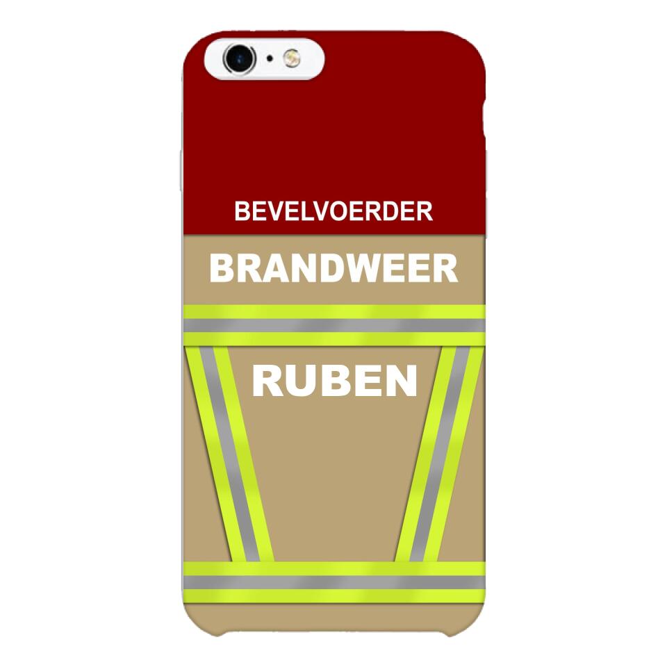 Personalized Netherlands Firefighter Phone Case Printed 22MAR-DT24