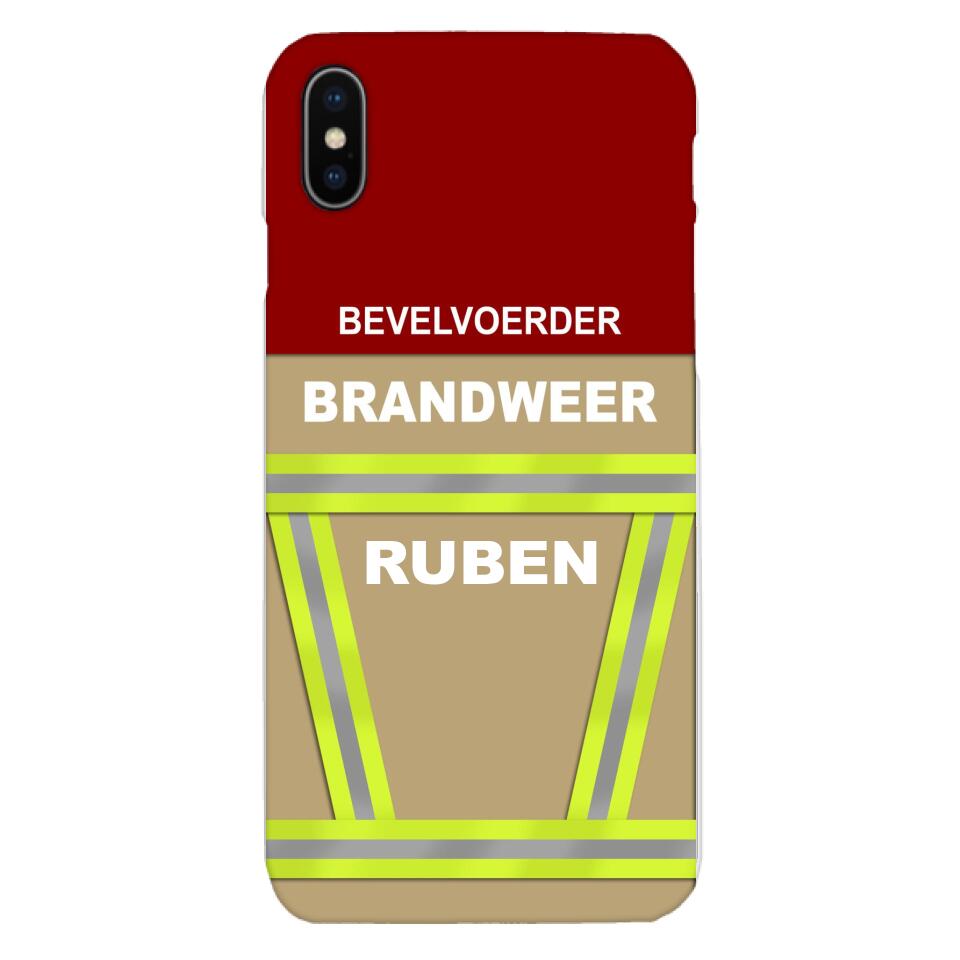 Personalized Netherlands Firefighter Phone Case Printed 22MAR-DT24