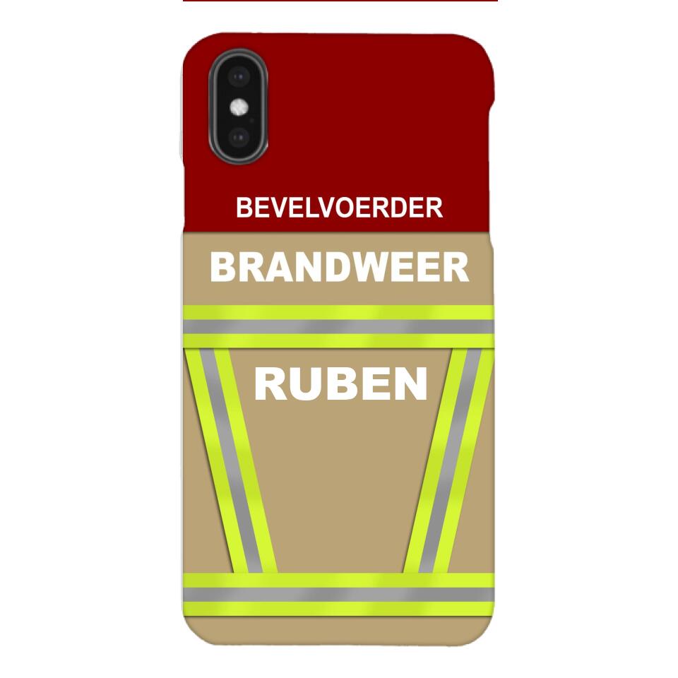 Personalized Netherlands Firefighter Phone Case Printed 22MAR-DT24