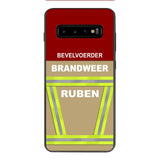 Personalized Netherlands Firefighter Phone Case Printed 22MAR-DT24