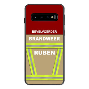 Personalized Netherlands Firefighter Phone Case Printed 22MAR-DT24