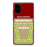 Personalized Netherlands Firefighter Phone Case Printed 22MAR-DT24