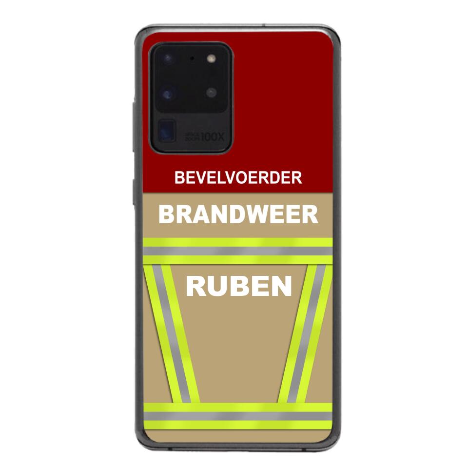 Personalized Netherlands Firefighter Phone Case Printed 22MAR-DT24