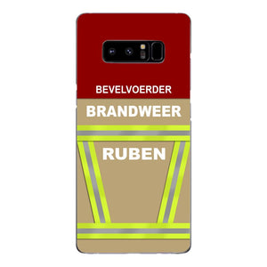 Personalized Netherlands Firefighter Phone Case Printed 22MAR-DT24