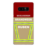 Personalized Netherlands Firefighter Phone Case Printed 22MAR-DT24