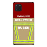 Personalized Netherlands Firefighter Phone Case Printed 22MAR-DT24