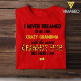 Personalized Grandma Kid Tshirt Printed 3C