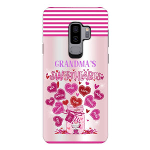 Personalized Grandma's Sweet Hearts Phone Case 3C 2503