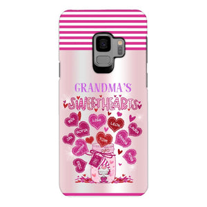 Personalized Grandma's Sweet Hearts Phone Case 3C 2503