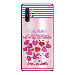 Personalized Grandma's Sweet Hearts Phone Case 3C 2503