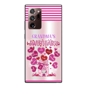 Personalized Grandma's Sweet Hearts Phone Case 3C 2503