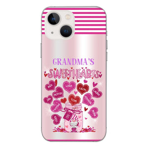 Personalized Grandma's Sweet Hearts Phone Case 3C 2503