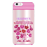 Personalized Grandma's Sweet Hearts Phone Case 3C 2503