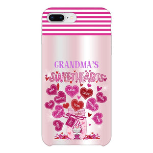 Personalized Grandma's Sweet Hearts Phone Case 3C 2503