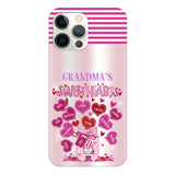 Personalized Grandma's Sweet Hearts Phone Case 3C 2503