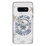PERSONALIZED JUNE TURTLE GIRL PHONECASE QTTQ2603