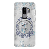 PERSONALIZED JUNE DOLPHIN GIRL PHONECASE QTTQ2603