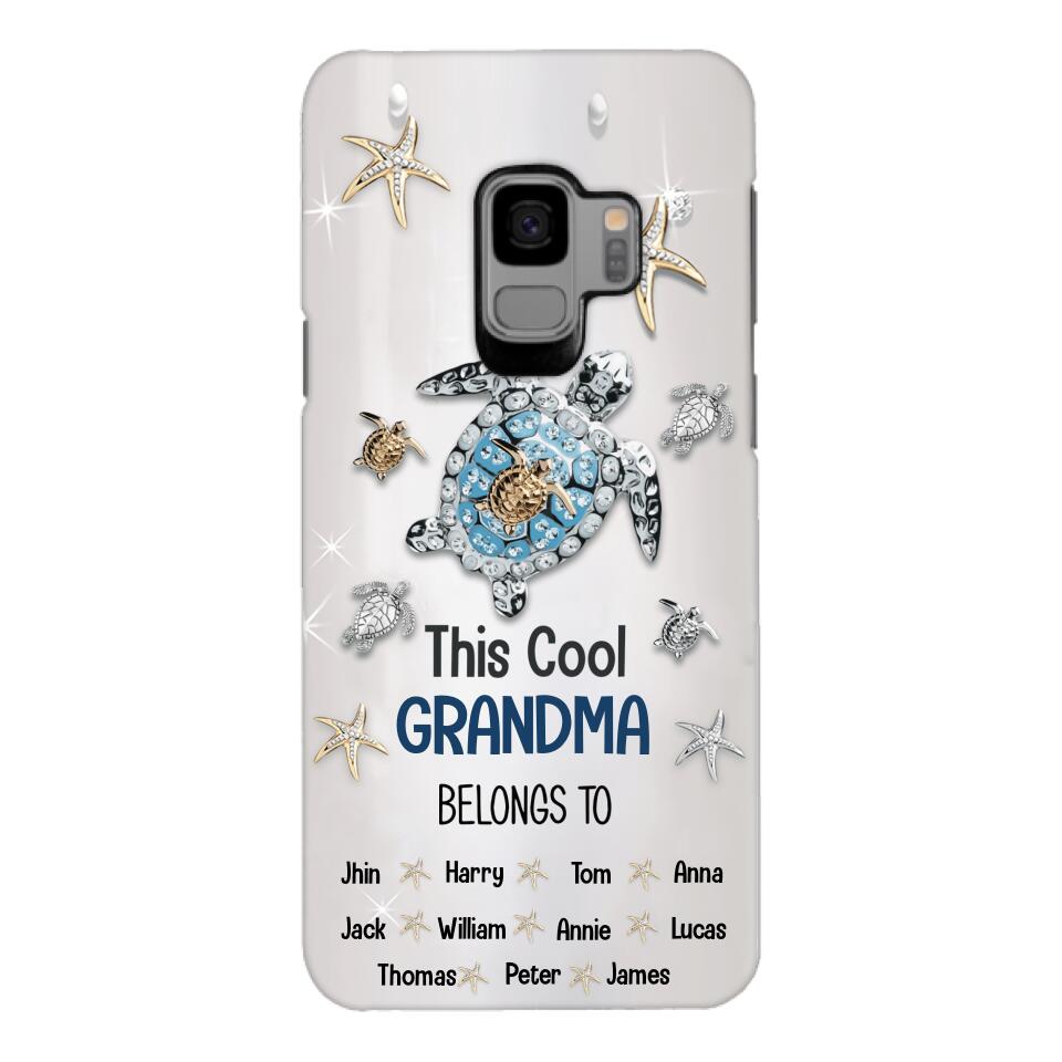 Personalized Grandma Kid Phone Case Printed 25MAR-HQ28