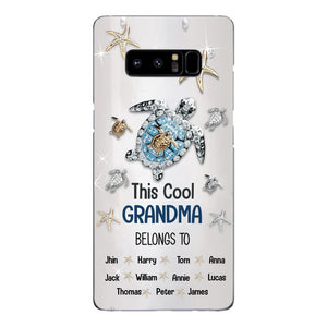 Personalized Grandma Kid Phone Case Printed 25MAR-HQ28