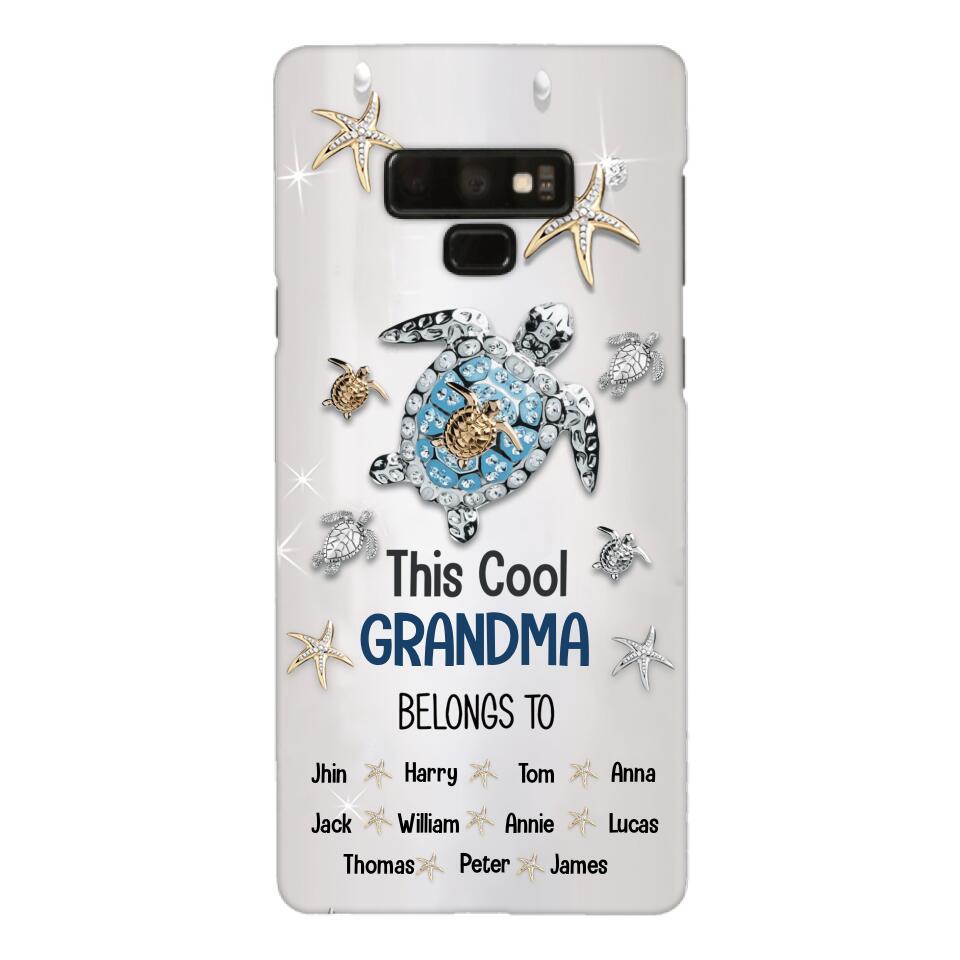 Personalized Grandma Kid Phone Case Printed 25MAR-HQ28