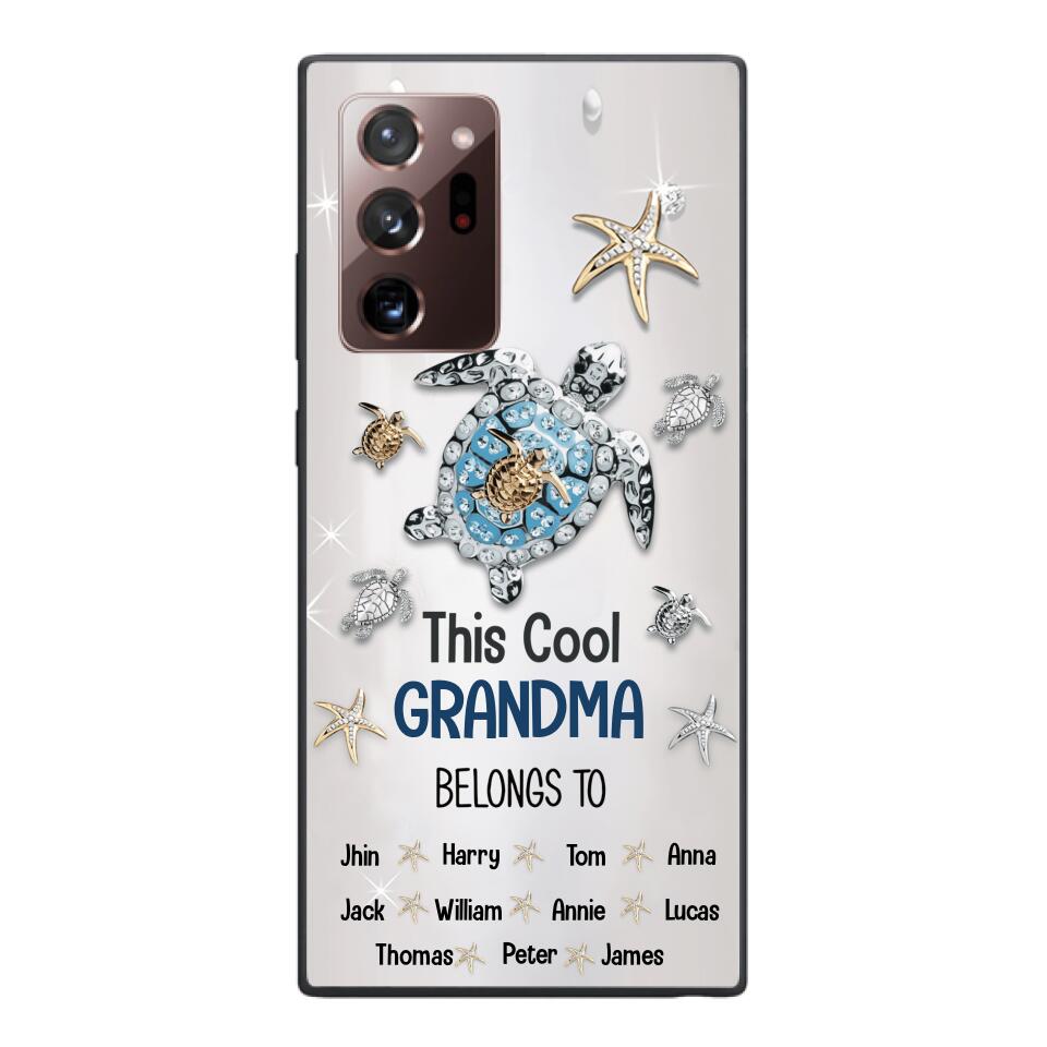 Personalized Grandma Kid Phone Case Printed 25MAR-HQ28