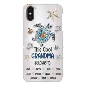 Personalized Grandma Kid Phone Case Printed 25MAR-HQ28