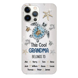 Personalized Grandma Kid Phone Case Printed 25MAR-HQ28