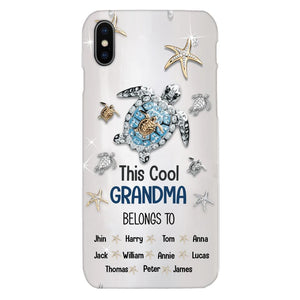 Personalized Grandma Kid Phone Case Printed 25MAR-HQ28