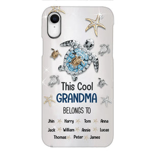 Personalized Grandma Kid Phone Case Printed 25MAR-HQ28