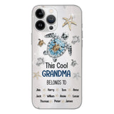 Personalized Grandma Kid Phone Case Printed 25MAR-HQ28