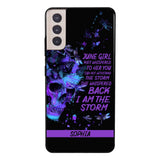 Personalized June  Girl Phone Case Printed 25MAR-HC28