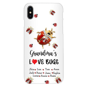 Personalized Grandma's Love Bugs Phone Case Printed 25MAR-DT28