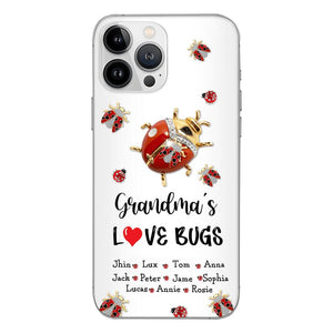 Personalized Grandma's Love Bugs Phone Case Printed 25MAR-DT28