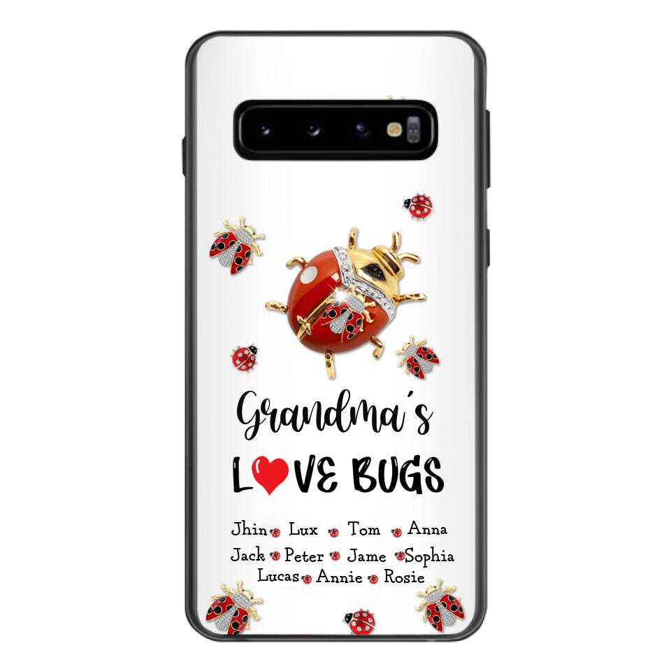 Personalized Grandma's Love Bugs Phone Case Printed 25MAR-DT28