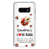 Personalized Grandma's Love Bugs Phone Case Printed 25MAR-DT28