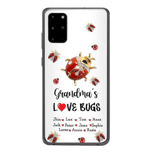 Personalized Grandma's Love Bugs Phone Case Printed 25MAR-DT28