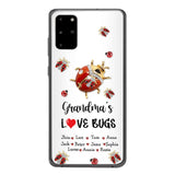 Personalized Grandma's Love Bugs Phone Case Printed 25MAR-DT28