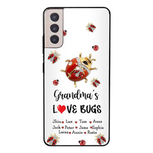 Personalized Grandma's Love Bugs Phone Case Printed 25MAR-DT28