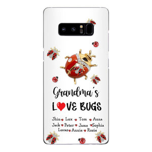 Personalized Grandma's Love Bugs Phone Case Printed 25MAR-DT28