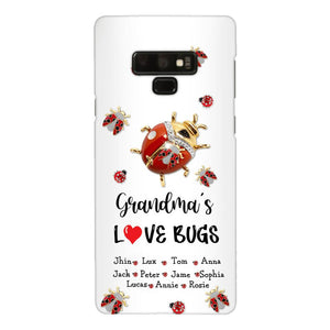 Personalized Grandma's Love Bugs Phone Case Printed 25MAR-DT28