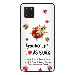 Personalized Grandma's Love Bugs Phone Case Printed 25MAR-DT28