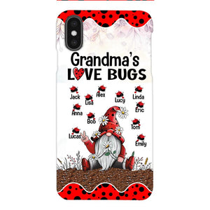 Personalized Grandma's Love Bugs Phone Case Printed V3Q 2803