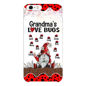 Personalized Grandma's Love Bugs Phone Case Printed V3Q 2803