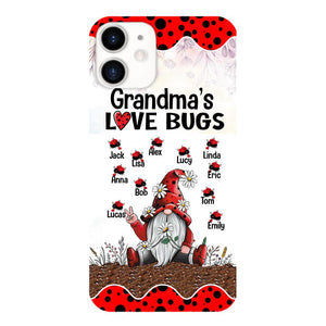 Personalized Grandma's Love Bugs Phone Case Printed V3Q 2803